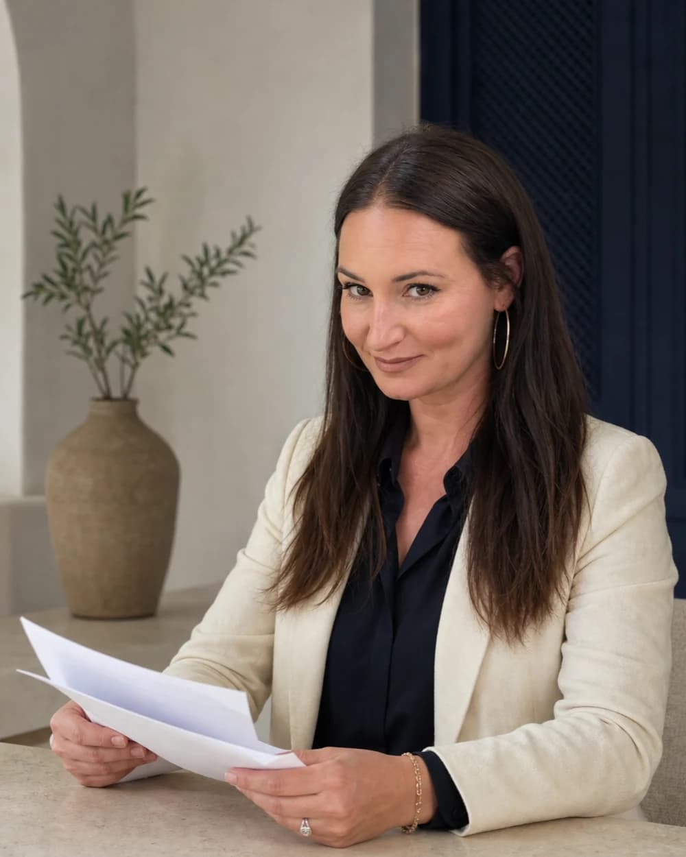 Élodie, spécialiste de l’installation et de l’immobilier en Espagne, à Alicante